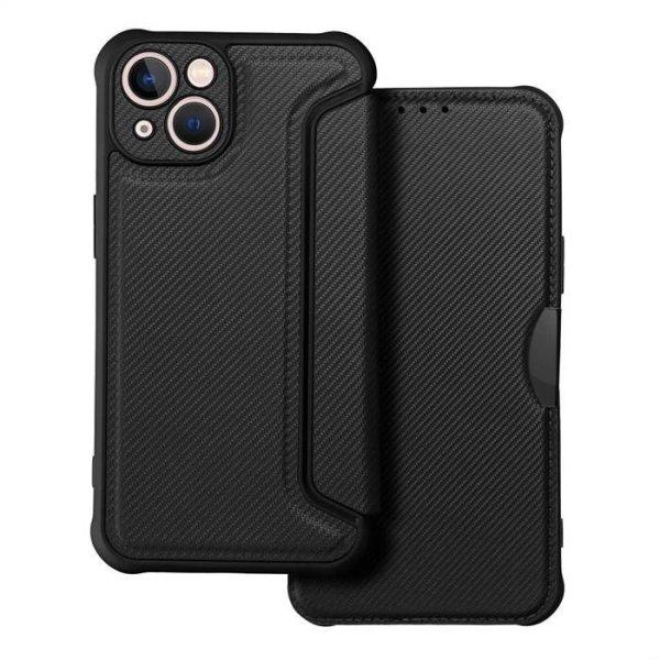 Forcell Razor flipes tok iPhone 13 fekete