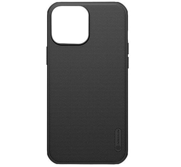 NILLKIN SUPER FROSTED PRO műanyag telefonvédő (közepesen ütésálló,
gumírozott, érdes felület) FEKETE Apple iPhone 14 Plus