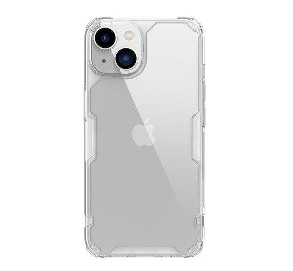 NILLKIN NATURE PRO műanyag telefonvédő (szilikon keret, közepesen
ütésálló, légpárnás sarok) ÁTLÁTSZÓ Apple iPhone 14 Plus