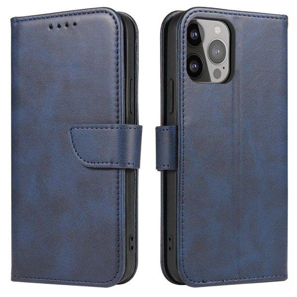 Magnet könyvtok iPhone 14 Plus - kék