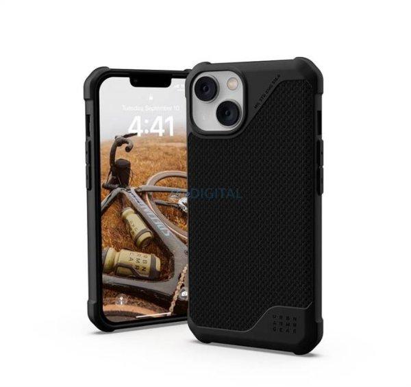 ( UAG ) Urban Armor Gear méteropolis LT tok IPHONE 14 PLUS kompatibilis MagSafe
kevlár fekete