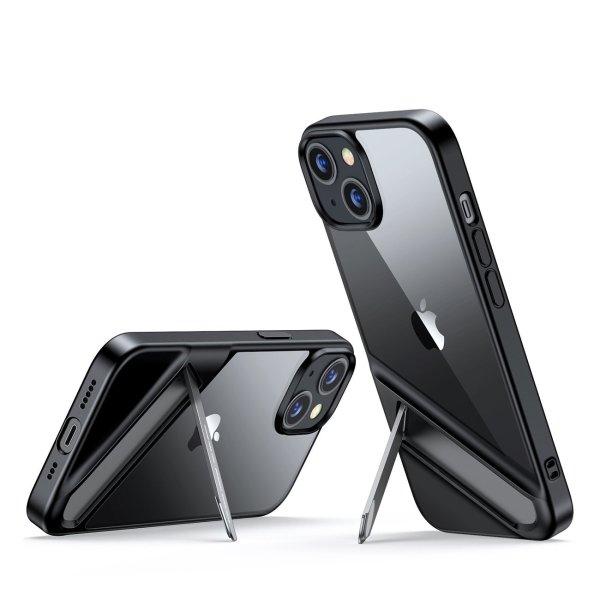 Ugreen LP634 Kickstand védő tok kemény borítás gélkerettel és beépített
állvánnyal iPhone 14 Plus készülékhez (90925)