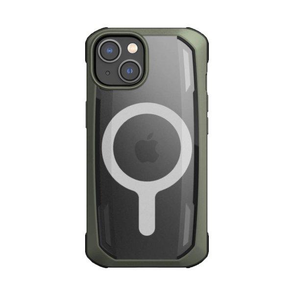 Raptic Secure Case iPhone 14 Plus iPhone 14 Plus MagSafe páncélozott
borítással zöld