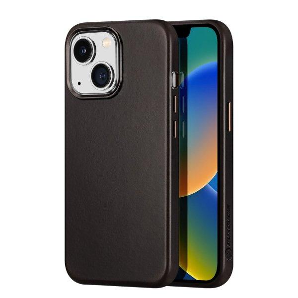 Dux Ducis Naples tok iPhone 14 Plus bőr borítás (MagSafe kompatibilis)
sötétbarna