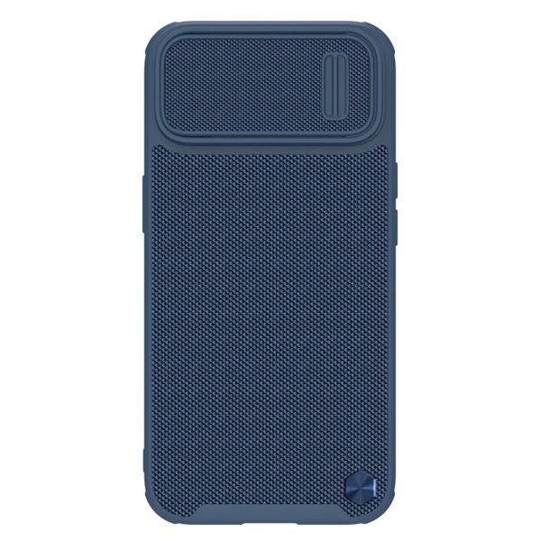 Nillkin Textured S tok iPhone 14 Plus Armor tok kameravédővel kék