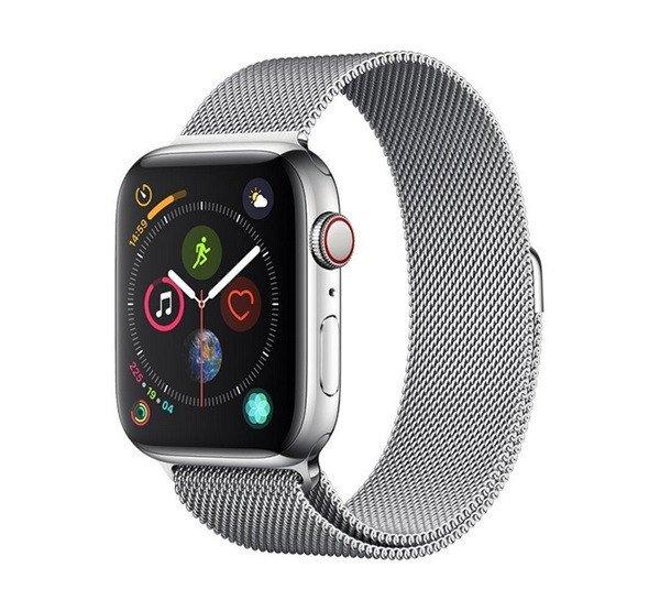 DEVIA ELEGANT pótszíj (egyedi méret, kicsi, fém, milánói szíj, mágneses)
EZÜST Apple Watch Series 4 40mm, Apple Watch Series 5 40mm, Apple Watch Series
6 40mm, Apple Watch Series SE 40mm, Apple Watch Series 1 38mm, Apple Watch
Series 2 38mm, Apple W