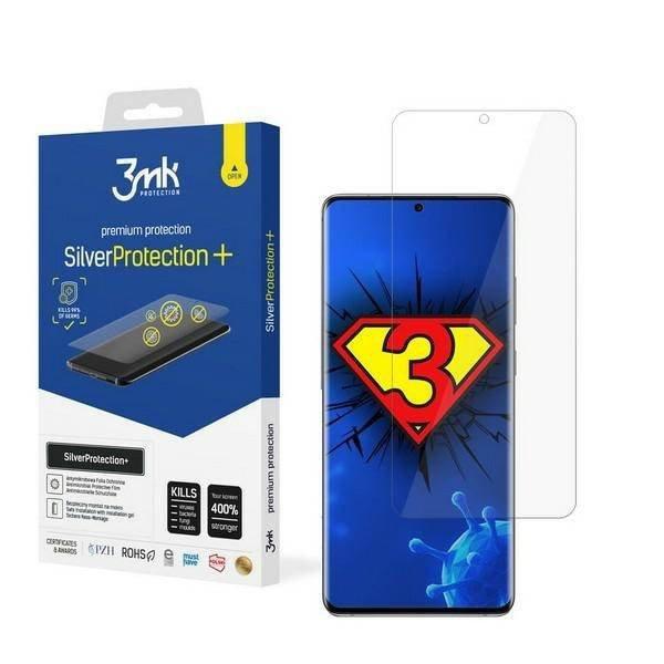 3MK Silver Protect+ Samsung Galaxy G988 S20 Ultra nedves felvitelű
antimikrobiális képernyővédő fólia