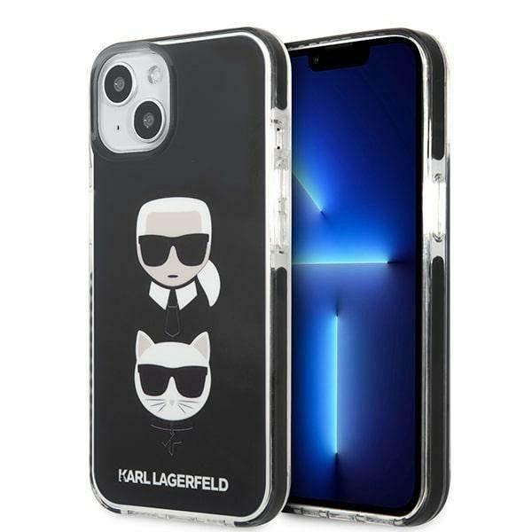 Karl Lagerfeld KLHCP13MTPE2TK iPhone 13 6,1" keménytok fekete
Karl&Choupette Head