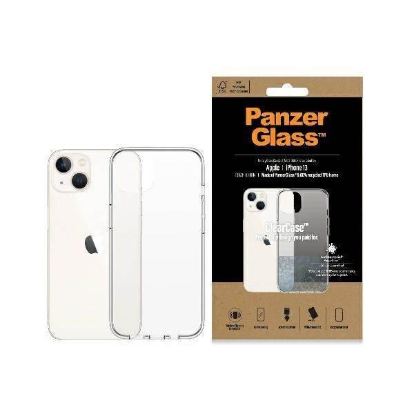 PanzerGlass ClearCase iPhone 13 6,1" Antibakteriális ütésálló tok
átlátszó