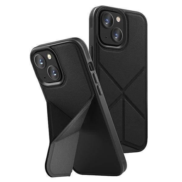 UNIQ etui Transforma iPhone 13 6,1" ébenfekete MagSafe tok