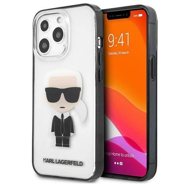 Karl Lagerfeld KLHCP13LHIKCK iPhone 13 Pro / 13 6,1" átlátszó ikonikus
Karl Lagerfeld tok