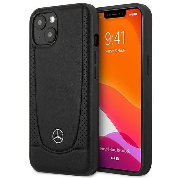 Mercedes MEHCP14MARMBK iPhone 14 Plus / 15 Plus 6,7" fekete keménytok
Leather Urban
