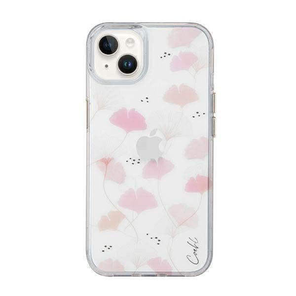UNIQ etui Coehl Meadow iPhone 14 Plus / 15 Plus 6.7" tavaszi rózsaszínű
tok