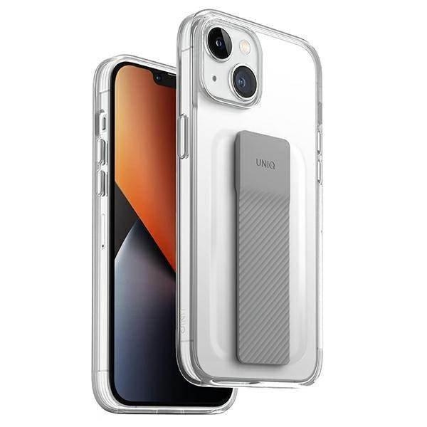 UNIQ etui Heldro Mount iPhone 14 Plus / 15 Plus 6.7" világító
átlátszó tok