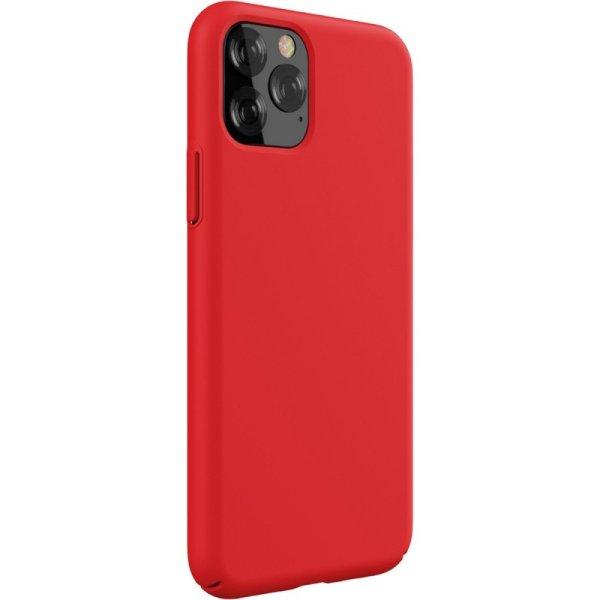 iPhone 11 Pro Max 2019 (6,5") hátlap tok, szilikon tok, piros, Devia
Nature