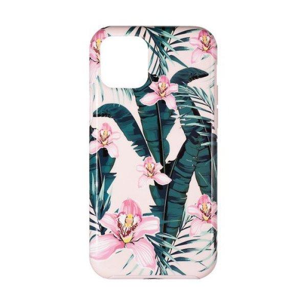 iPhone 11 Pro Max 2019 (6,5") hátlap tok, műanyag tok, virág mintás,
rózsaszín, Devia Perfume Lily