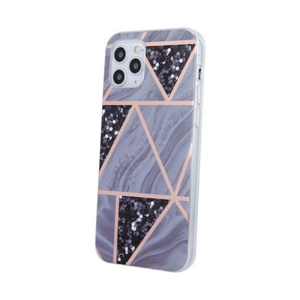 Samsung Galaxy A02s hátlap tok, TPU tok, márvány mintás, SM-A025, Geometric
Marmur Graphite