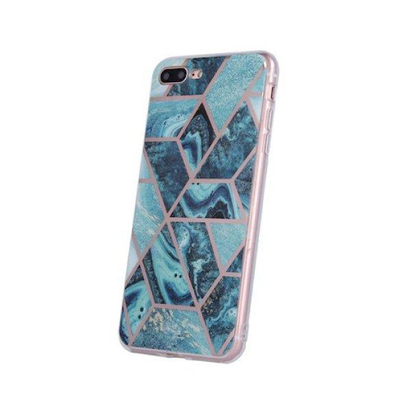Samsung Galaxy S20 Plus hátlap tok, TPU tok, márvány mintás, kék, SM-G985,
Geometric Marmur