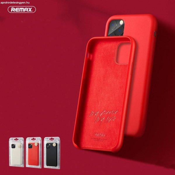 iPhone 11 Pro Max (6,5") szilikon tok, hátlap tok, piros, matt, Remax
RM-1613