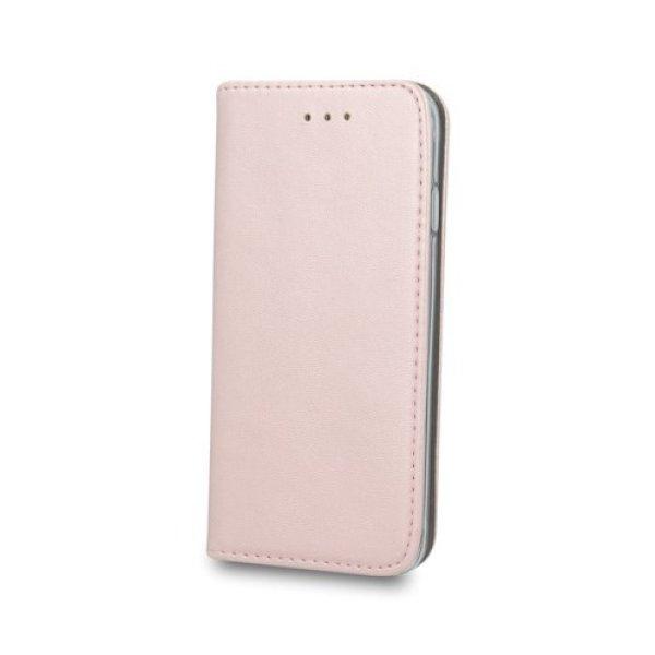 Samsung Galaxy A02s telefon tok, könyvtok, notesz tok, oldalra nyíló tok,
mágnesesen záródó, SM-A025, rose gold, Smart Magnetic