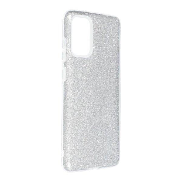 Samsung Galaxy S20 Plus 4G / 5G szilikon tok, csillámos, hátlap tok, ezüst,
SM-G985, SM-G986, Shining