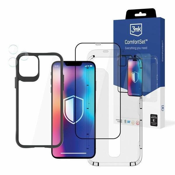 3MK Comfort Set 4 az 1-ben iPhone 11 Pro Max 6.5" telefonvédő
kiegészítők 4 in 1 tok