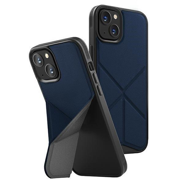 UNIQ etui Transforma iPhone 14 Plus / 15 Plus 6.7" Magclick Charging kék
tok