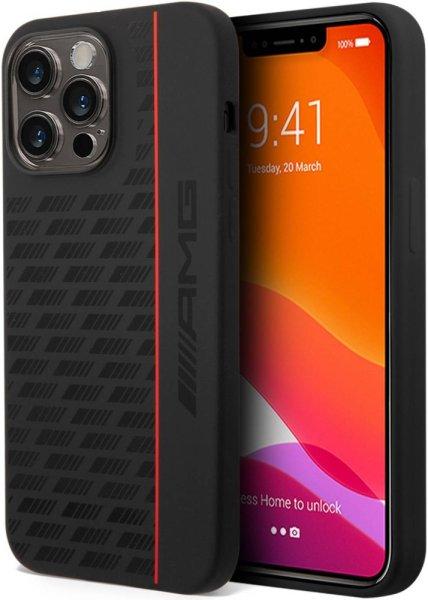 iPhone 14 Plus (6,7") szilikon tok, hátlap tok, fekete-piros, AMG,
AMHCP14M2SPCK