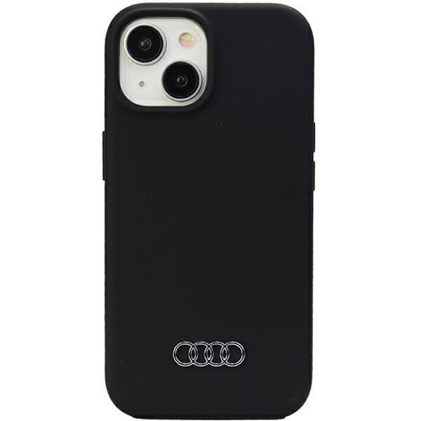 Audi szilikon tok iPhone 15 Plus / 14 Plus 6.7" fekete keménytok
AU-LSRIP15M-Q3/D1-BK