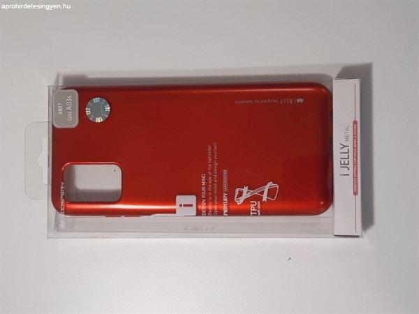 Mercury i-Jelly tok Samsung Galaxy A03s - piros