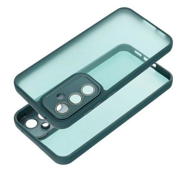 Szilikon telefonvédő (ütésállóság, akril hátlap, kameravédő)
SÖTÉTZÖLD Samsung Galaxy A35 5G (SM-A356)