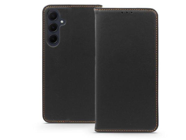 Haffner Smart Pro Flip oldalra nyíló tok - Samsung SM-A356 Galaxy A35 5G -
fekete