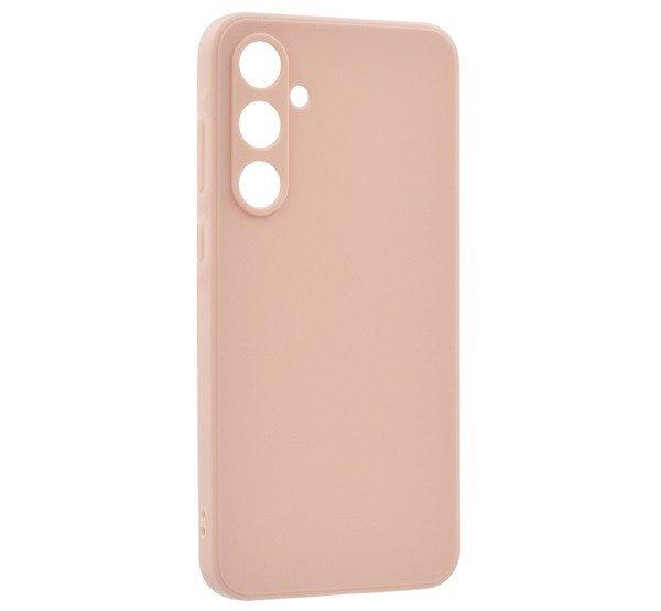 Szilikon telefonvédő (matt) BABARÓZSASZÍN Samsung Galaxy A35 5G (SM-A356)