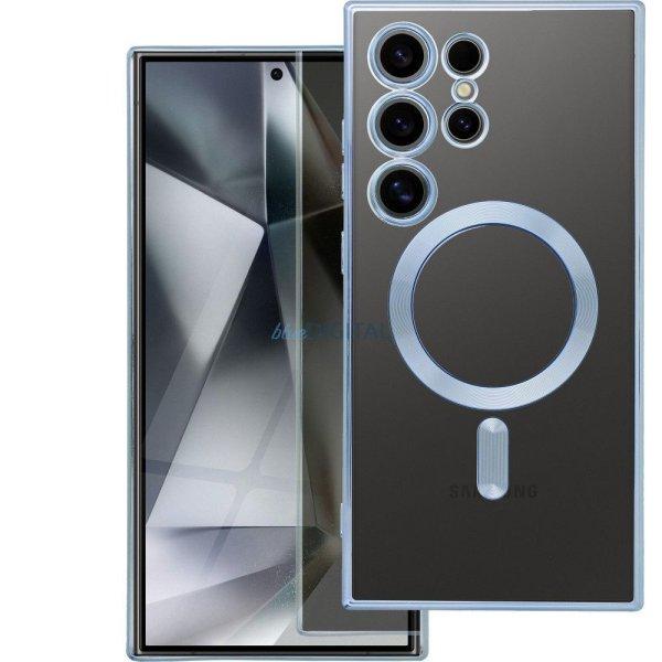 Electro Mag MagSafe kompatibilis tok Samsung Galaxy A35 - kék