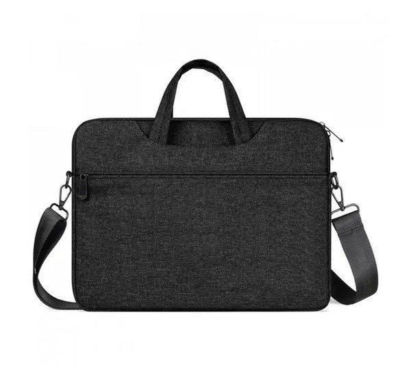 DUX DUCIS LBJB tok fekvő, textil LAPTOP/NOTEBOOK/TABLET (univerzális,
vízálló, vállpánt, 14-15.4" méret) FEKETE