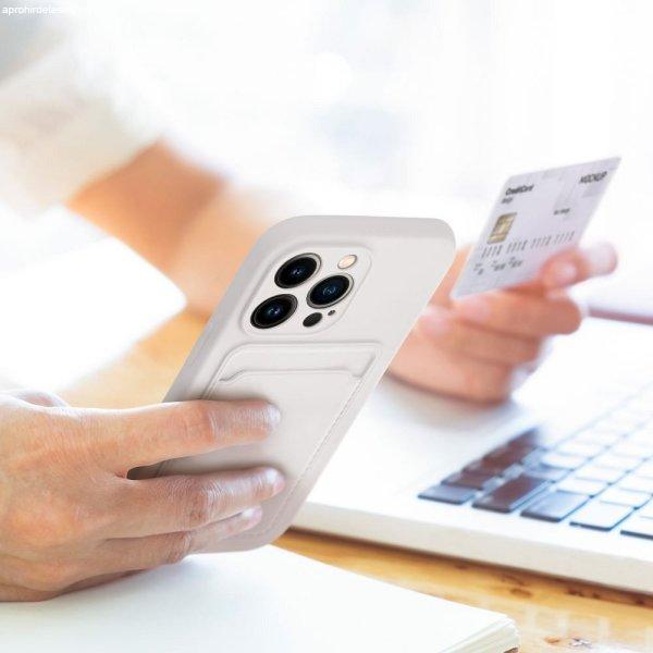 CARD kártyatartós tok iPhone 16 Plus - fehér