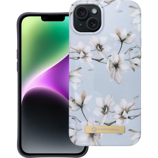 Forcell F-PROTECT Mirage (Spring Flowers) MagSafe-kompatibilis tok iPhone 14
Plus - kék