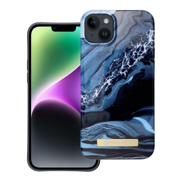 Forcell F-PROTECT Mirage (Ocean Marble) MagSafe-kompatibilis tok iPhone 14 Plus
- kék