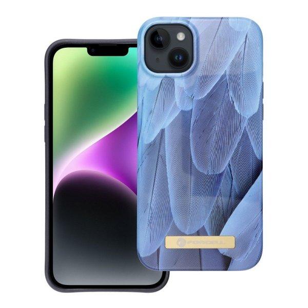 Forcell F-PROTECT Mirage (Blue Bird) MagSafe-kompatibilis tok iPhone 14 Plus -
kék