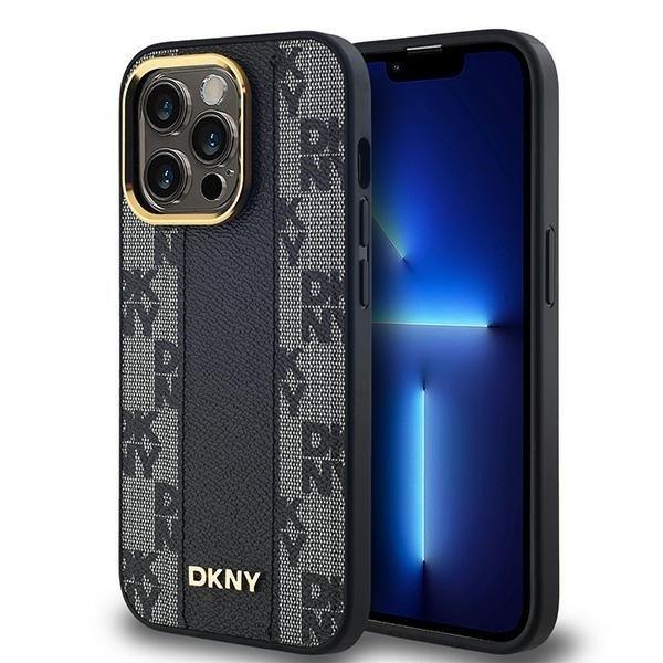 DKNY DKHMP13LPCPVSLK Leather Checkered Mono Pattern MagSafe-kompatibilis tok
iPhone 13 / 13 Pro - fekete