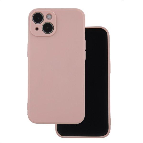 Samsung Galaxy A34 szilikon tok, hátlap tok, világos barackvirág, SM-A346,
matt