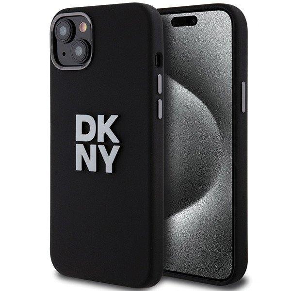 DKNY DKHCP15MSMCBSK Liquid Silicone Metal Logo tok iPhone 15 Plus / 14 Plus -
fekete