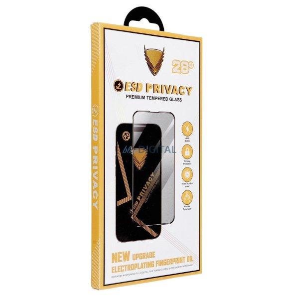 OG Premium Privacy Glass betekintésvédett edzett üveg fekete szegéllyel
Samsung Galaxy S24 FE