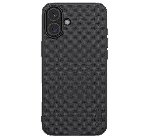NILLKIN SUPER FROSTED PRO MAGNETIC műanyag telefonvédő (mágneses,
ütésállóság, gumírozott) FEKETE Apple iPhone 16 Plus 5G