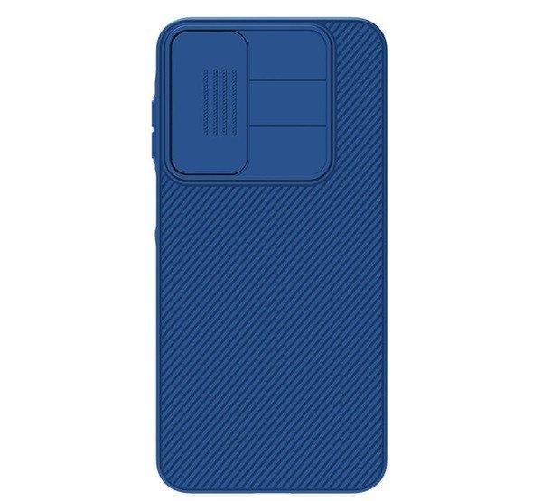 NILLKIN CAMSHIELD szilikon telefonvédő (ütésállóság, kameravédő,
csíkos) SÖTÉTKÉK Samsung Galaxy A16 5G (SM-A166), Galaxy A16 4G (SM-A165)