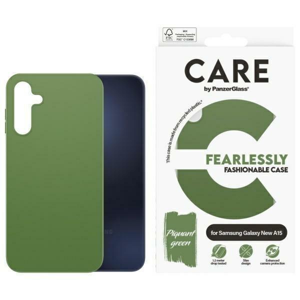 CARE by PanzerGlass Fashion tok Samsung Galaxy A16 4G/5G - zöld