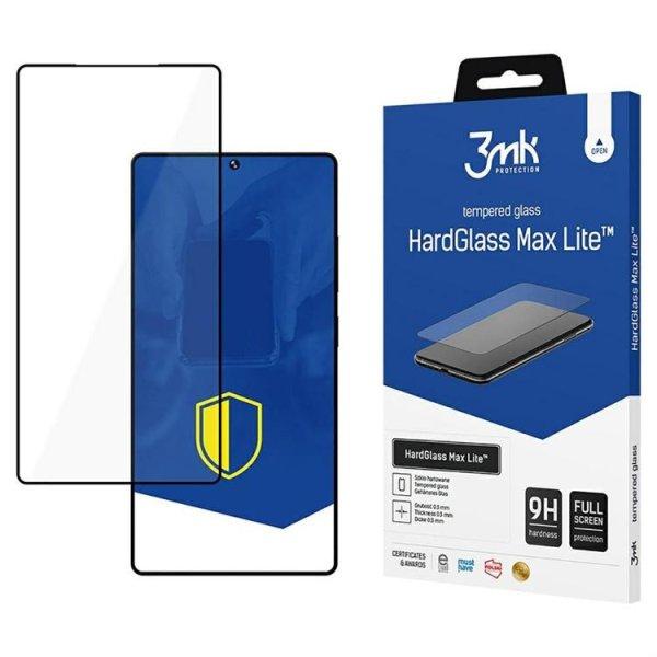 3mk HardGlass Max Lite edzett üveg kijelzővédő fekete szegéllyel Samsung
Galaxy S25 Ultra