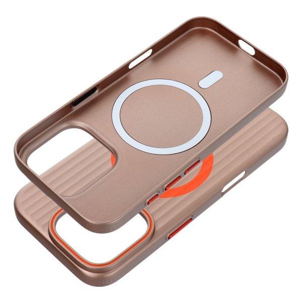 SIMPLY MagSafe-kompatibilis tok iPhone 13 - rózsaarany színű