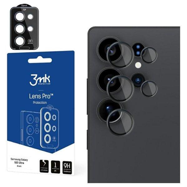 3mk Lens Protection Pro kamera lencse védő fólia fekete szegéllyel Samsung
Galaxy S25 Ultra