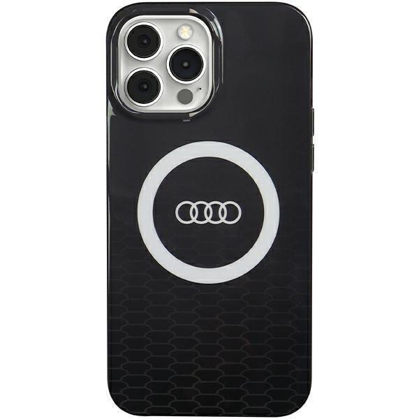 Audi AU-IMLMIP13P-Q5/D2-BK IML Big Logo MagSafe-kompatibilis keménytok iPhone
13/13 Pro - fekete